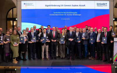 1,8 Milliarden Euro für neue Projekte der Gigabitförderung